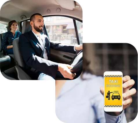 Taxi Night Scene